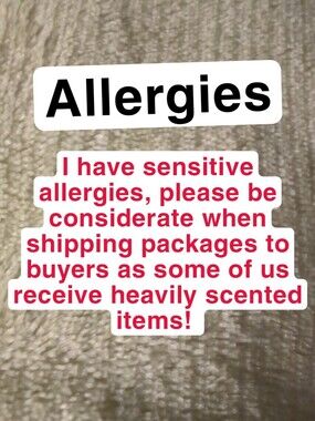 Please Don't Send Scents!